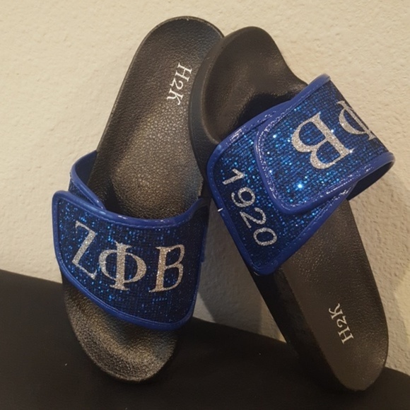 Shoes - Zeta phi beta sorority slippers